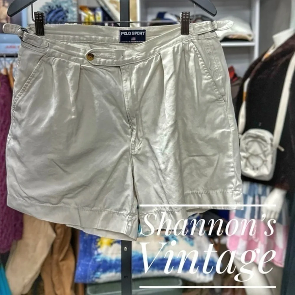 Polo Sport VNTG made in USA sz 32 tennis shorts A33